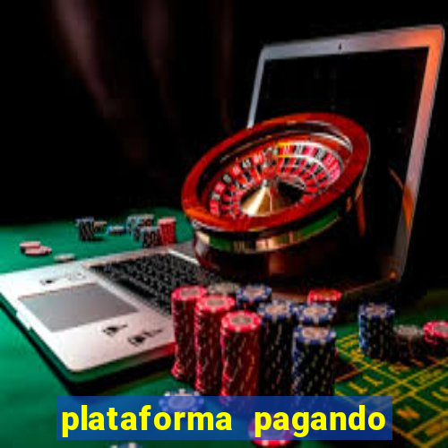 plataforma pagando bem hoje